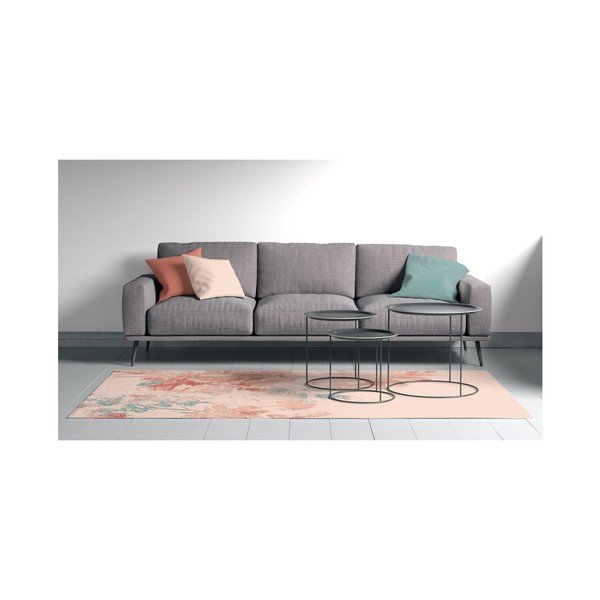 Ružový koberec Oyo home Suzzy Rosa, 140 × 220 cm-image-2