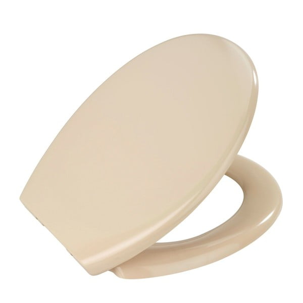 Svetloružové WC sedadlo s jednoduchým zatváraním Wenko Premium Ottana, 45,2 × 37,6 cm-image-2