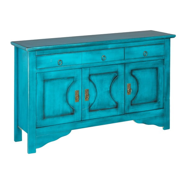 Modrý príborník Crido Consulting Credenza