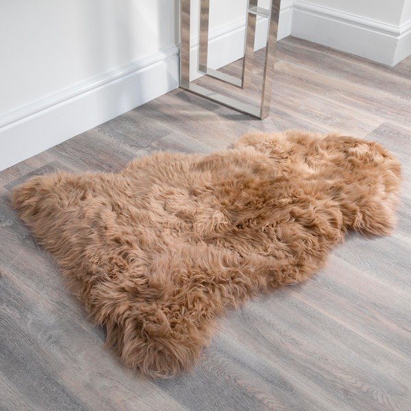 Hnedoružová ovčia kožušina Native Natural Sheep, 120 × 60 cm-image-1