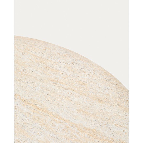 Betónový okrúhly Záhradný konferenčný stolík ø 90 cm Drasi – Kave Home-image-4