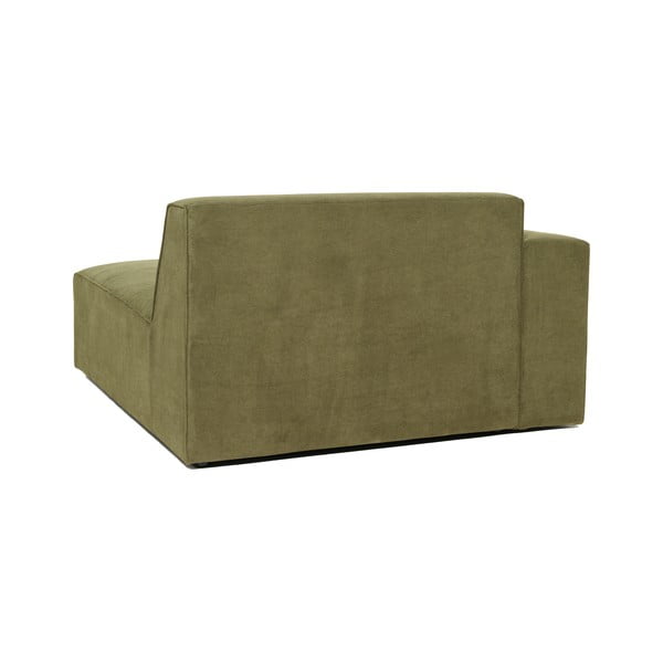 Zelený menčestrový modul pohovky (ľavý roh) Sting - Scandic-image-3