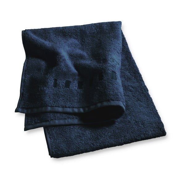 Tmavomodrý uterák Esprit Solid, 35 x 50 cm
