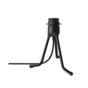 Čierny polohovací stojan tripod na svietidlá UMAGE, výška 18,5 cm