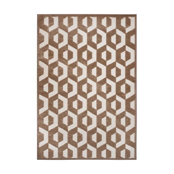 Hnedý koberec 160x235 cm Iconic Hexa – Hanse Home