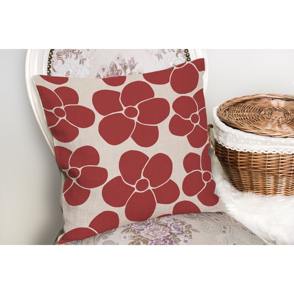 Obliečka na vankúš 43x43 cm Red Meadow – Mila Home-image-1