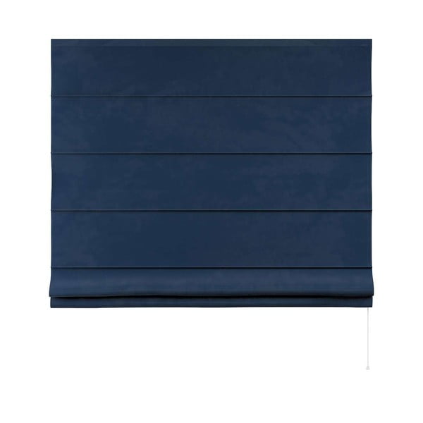 Modrá rímska roleta 170x130 cm Posh Velvet - Yellow Tipi-image-3