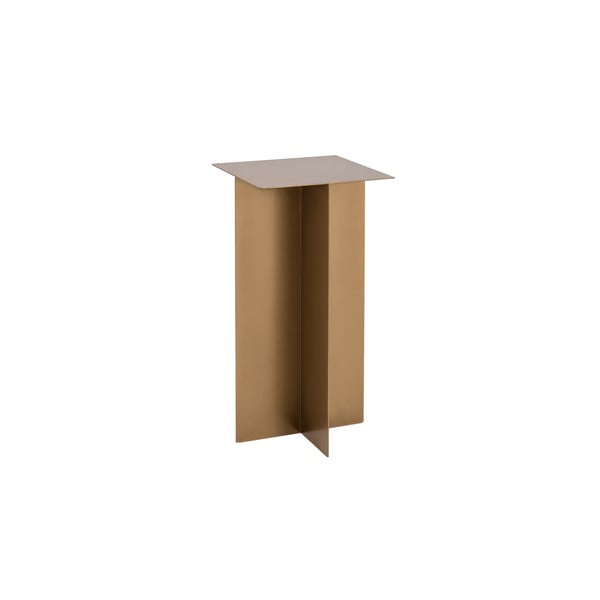 Konferenčný kovový stôl v zlatej farbe Custom Form Oli, ⌀ 30 cm