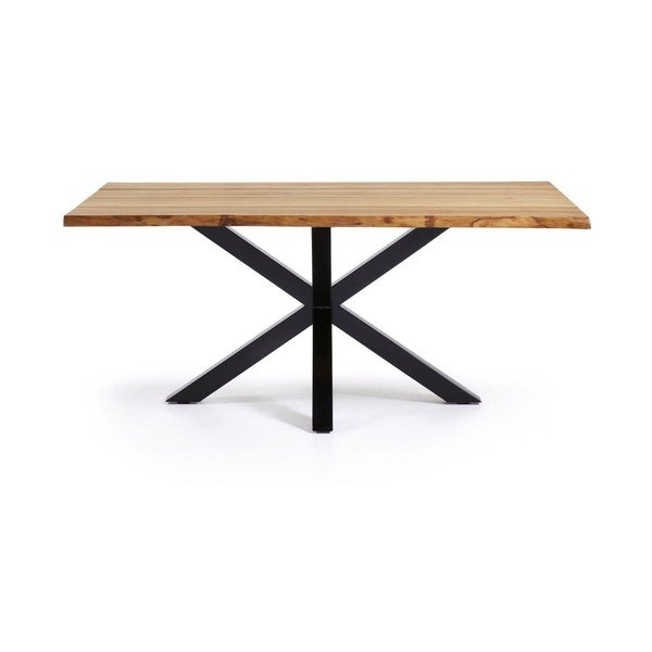 Jedálenský stôl s doskou v dubovom dekore 90x160 cm Argo – Kave Home-image-2