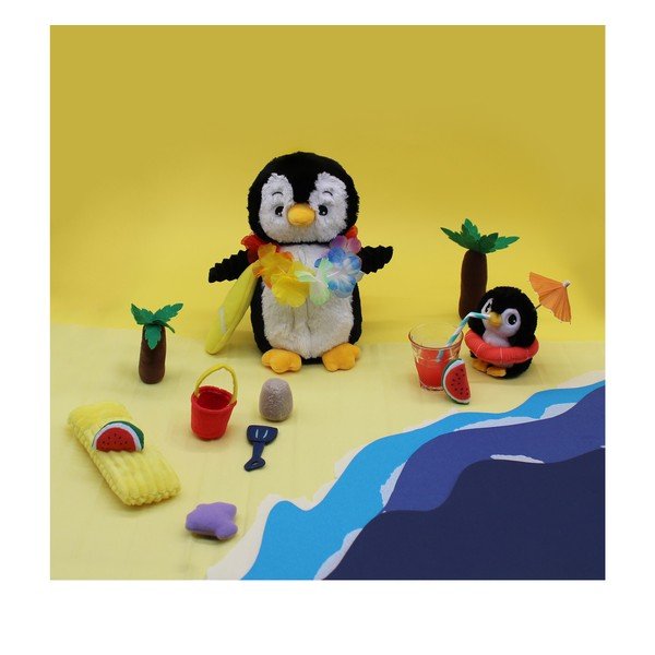 Plyšové hračky v súprave 2 ks Ptipotos Iglou – Les Deglingos-image-2