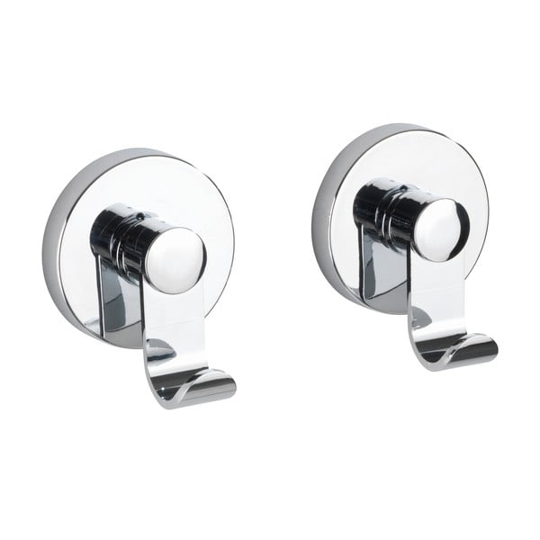 Súprava 2 nástenných háčikov Wenko Vacuum Loc Irun-image-2