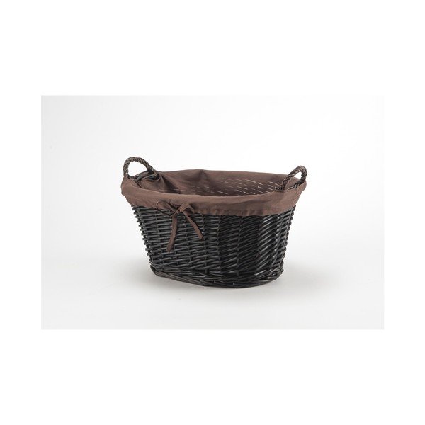 Hnedý prútený kôš Compactor Lima, šírka 43 cm-image-1