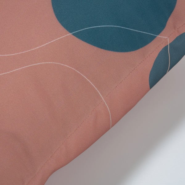 Ružová obliečka na vankúš Kave Home Abish, 45 x 45 cm-image-1