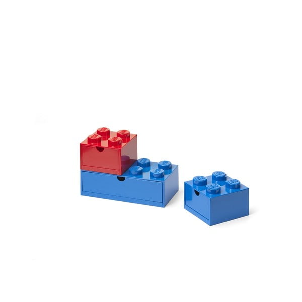 Plastové detské úložné boxy v súprave 3 ks Multi-Pack - LEGO®-image-1