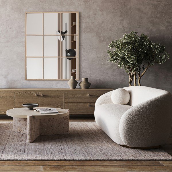 Nástenné zrkadlo 69x95 cm Joel – Styler-image-2