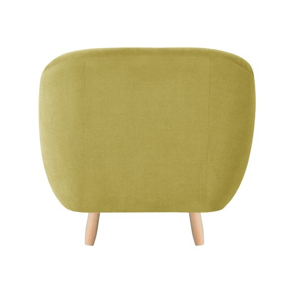 Žlté kreslo Jalouse Maison Vicky-image-4