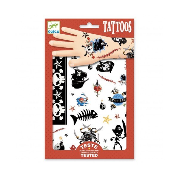 Detské tetovanie Djeco Piráti-image-1