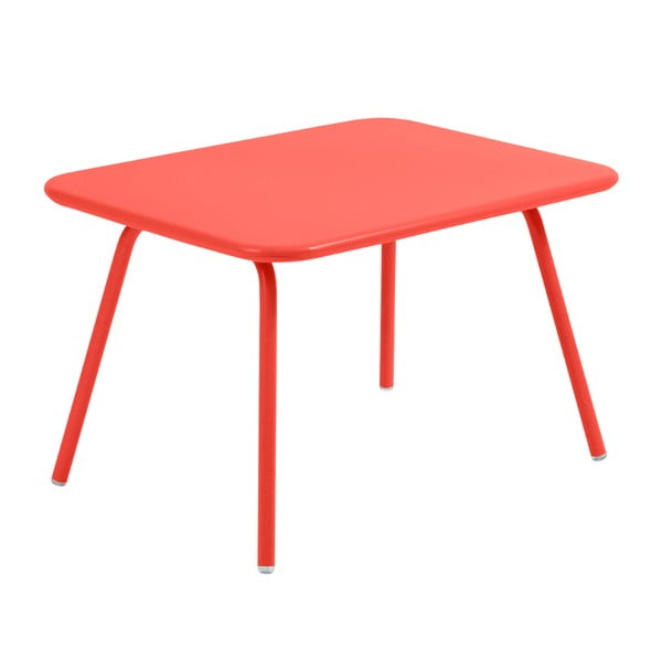 Oranžovočervený detský stôl Fermob Luxembourg