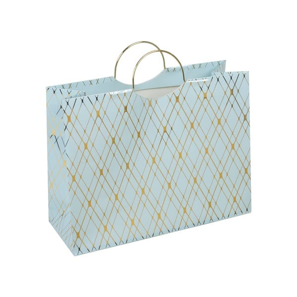 Modrá darčeková taška Tri-Coastal Design Stockholm