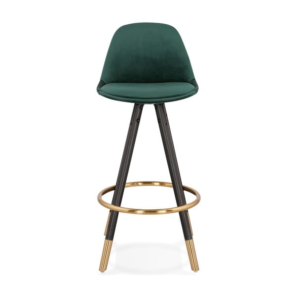 Tmavozelená barová stolička Kokoon Carry Mini, výška sedenia 65 cm-image-1