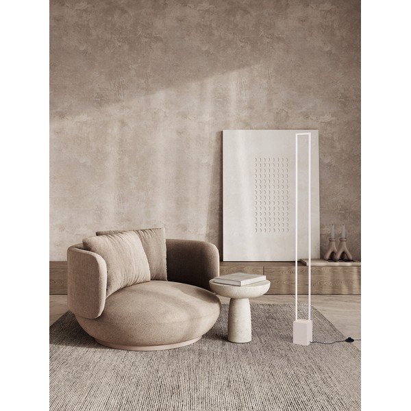 Biela LED stojacia lampa (výška  161 cm) Lithos – Nova Luce-image-1