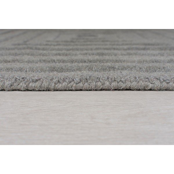 Sivý vlnený koberec Flair Rugs Estela, 160 x 230 cm-image-2