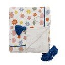 Detská deka z recyklovanej bavlny 130x160 cm Cherry – Bloomingville Mini