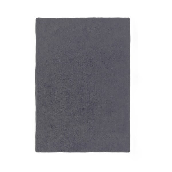 Antracitovosivý umývateľný koberec 80x150 cm Pelush Anthracite – Mila Home