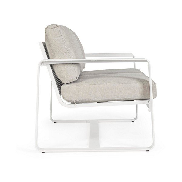 Biela hliníková záhradná pohovka Merrigan – Bizzotto-image-4