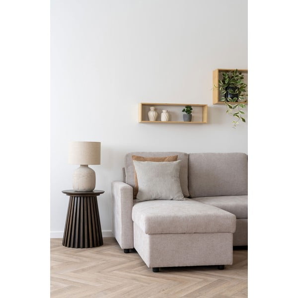 Poschodová bambusová polica v prírodnej farbe 70 cm Ember – House Nordic-image-4