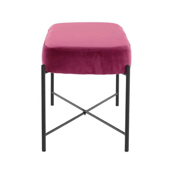 Ružová zamatová lavica Berry - Støraa-image-2