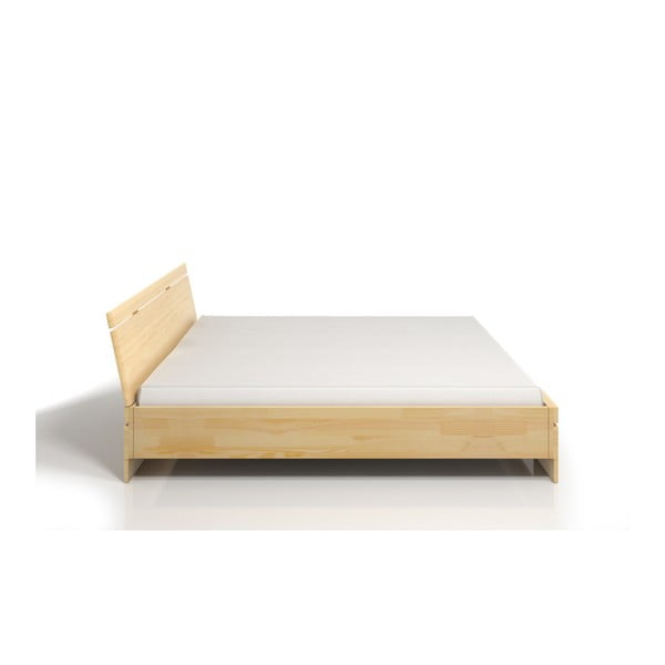 Dvojlôžková posteľ z borovicového dreva s úložným priestorom SKANDICA Sparta Maxi, 200 × 200 cm-image-2