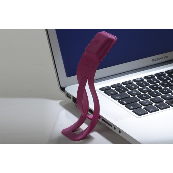 Ružová lampička na čítanie Moleskine Magenta-image-1