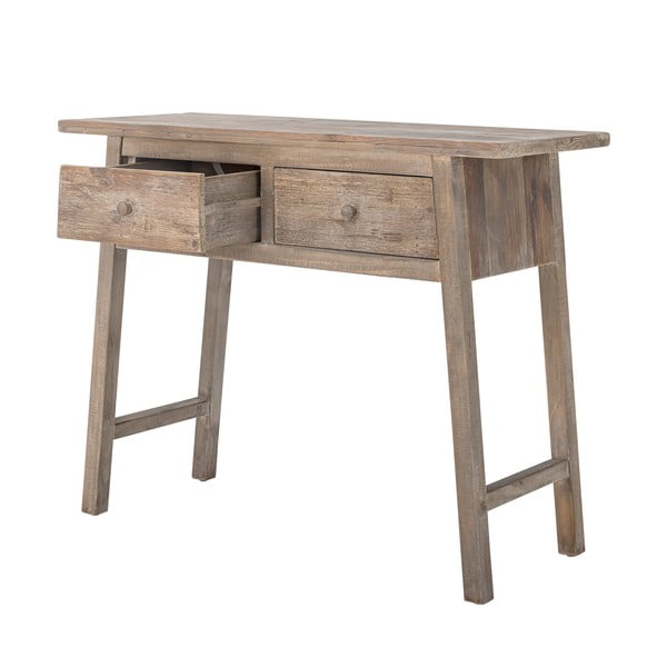 Konzolový stolík z borovicového dreva v prírodnej farbe 40x100 cm Camden – Bloomingville-image-3