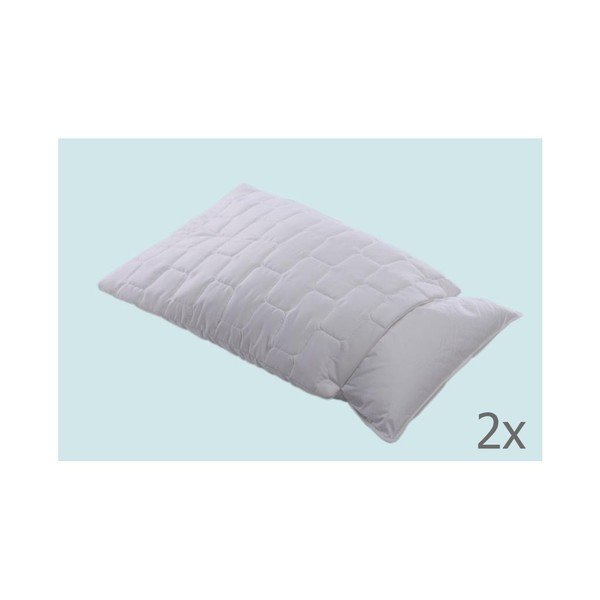 Sada 2 ochranných obliečok na vankúš Eponj Home Protector, 50 x 70 cm