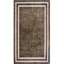 Hnedý prateľný koberec 180x120 cm - Vitaus