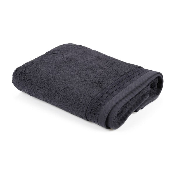 Tmavosivý uterák Jerry, 50 x 100 cm