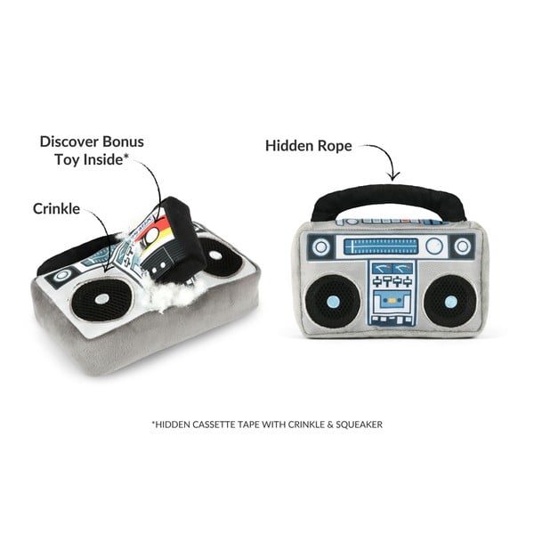 Hračka pre psa Prehrávač so všitou kazetou – P.L.A.Y.-image-3