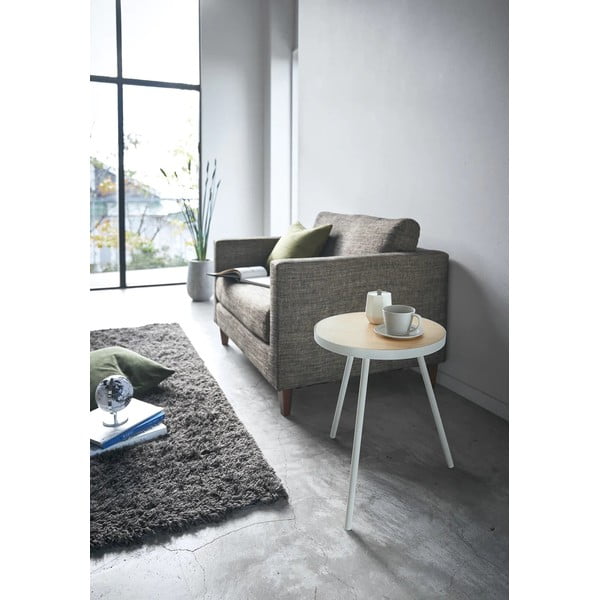 Okrúhly odkladací stolík 48x49 cm Tower – YAMAZAKI-image-3