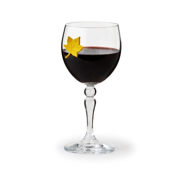 Rozlišovače pohárov Qualy Leaf My Glass, 6 kusov-image-2