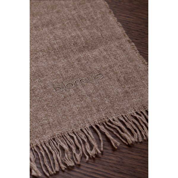 Hnedý vlnený pléd Blomus Merino-image-3