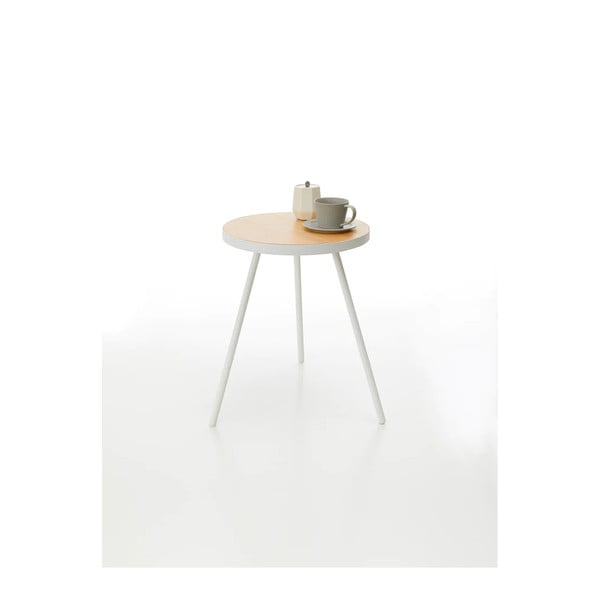 Okrúhly odkladací stolík 48x49 cm Tower – YAMAZAKI-image-4