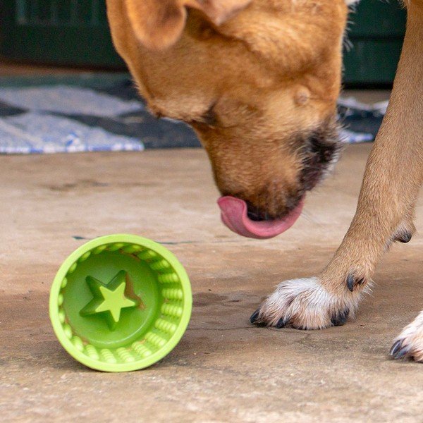 Lízacia miska Yoggie Pot Green – LickiMat-image-1