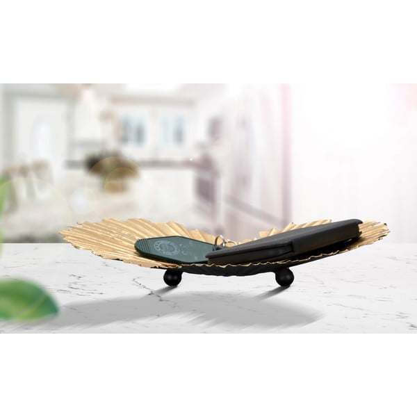 Kovová dekoratívna tácka 29x25 cm Heart – Mauro Ferretti-image-1