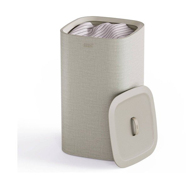 Béžový látkový kôš na bielizeň 60 l Tota One – Joseph Joseph