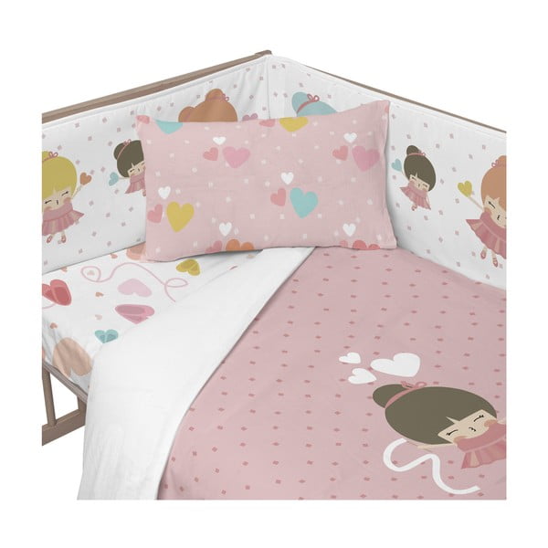 Mantinel do postieľky 210 cm Dancing - Mr. Fox-image-1