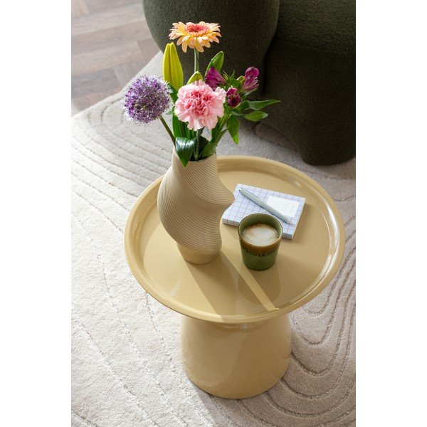 Kovový okrúhly odkladací stolík ø 44 cm Paris – Leitmotiv-image-1