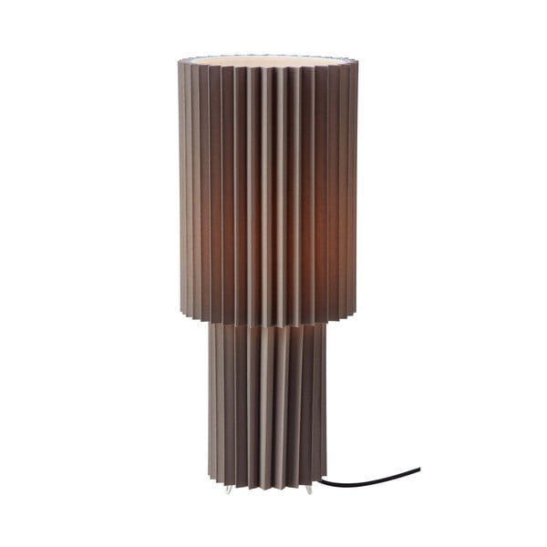 Sivá stolová lampa s textilným tienidlom (výška 45 cm) Catis – Markslöjd