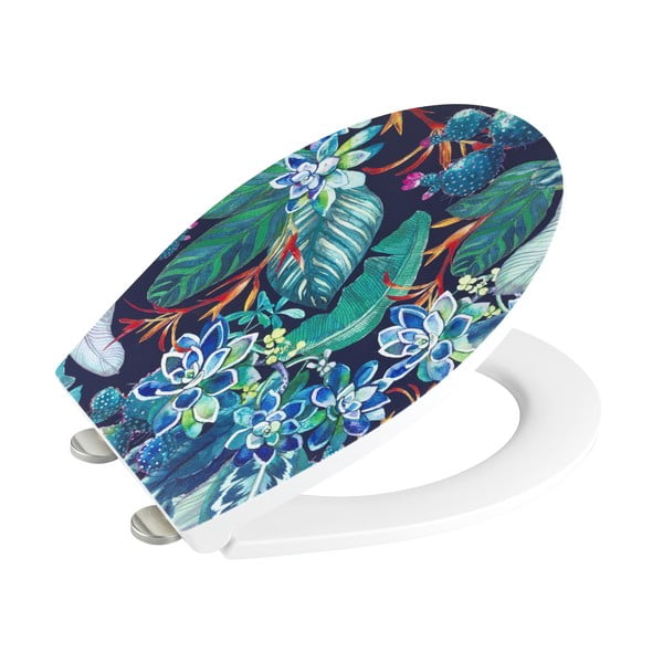 Záchodová doska s automatickým zatváraním 37,5 x 44,5 cm Manaus - Wenko-image-4