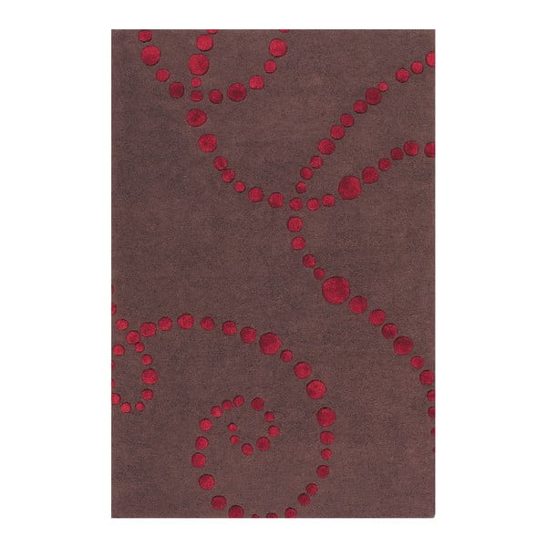 Vlnený koberec Michele, 80x80 cm